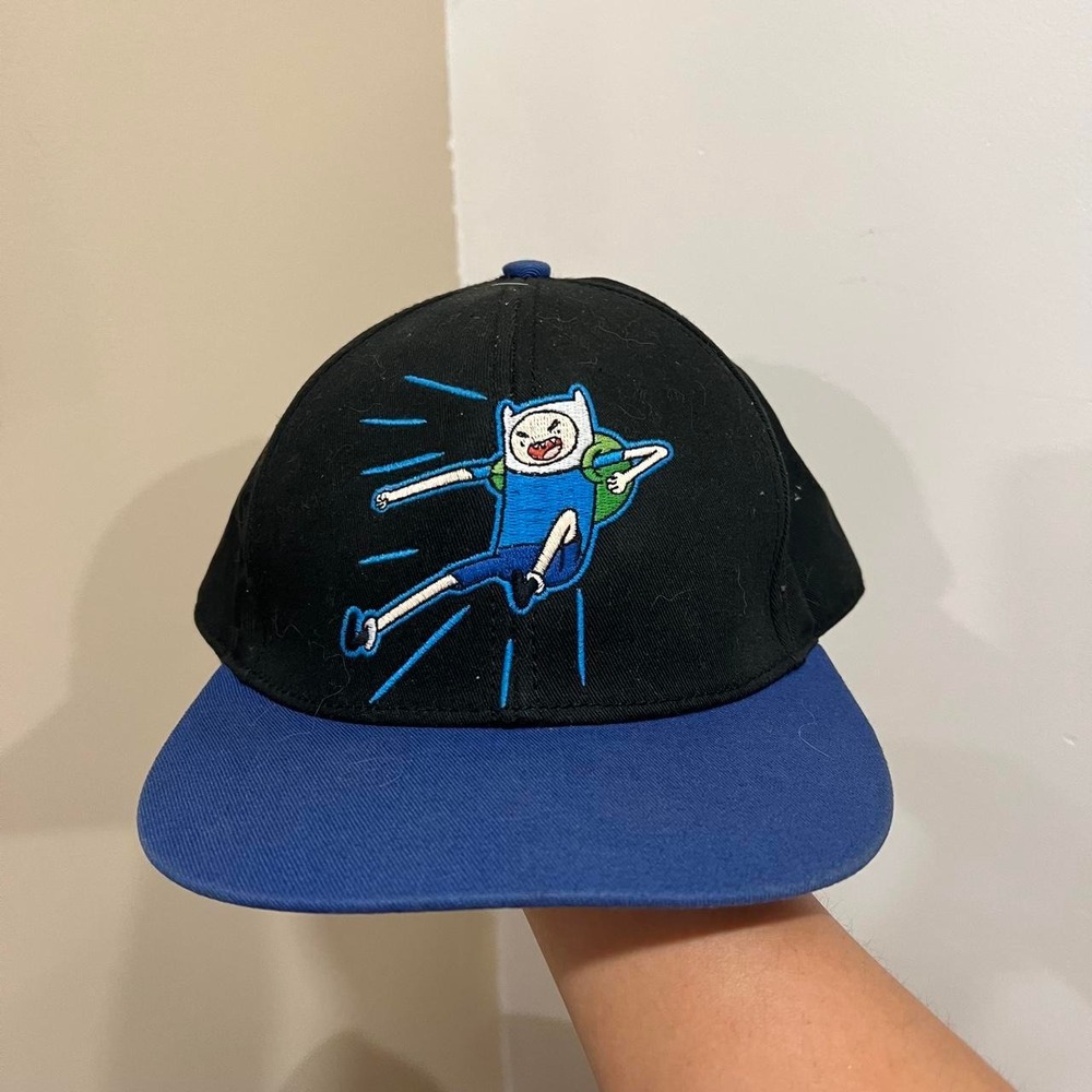 2010s Finn the Human Adventure Time Embroidered SnapBack Hat